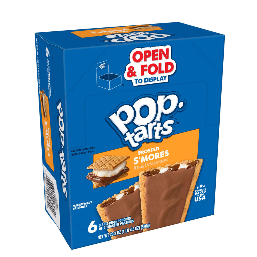 Pop-Tarts Frosted S'mores 96 g (6 Pack) Exotic Snacks Wholesale Montreal Quebec Canada