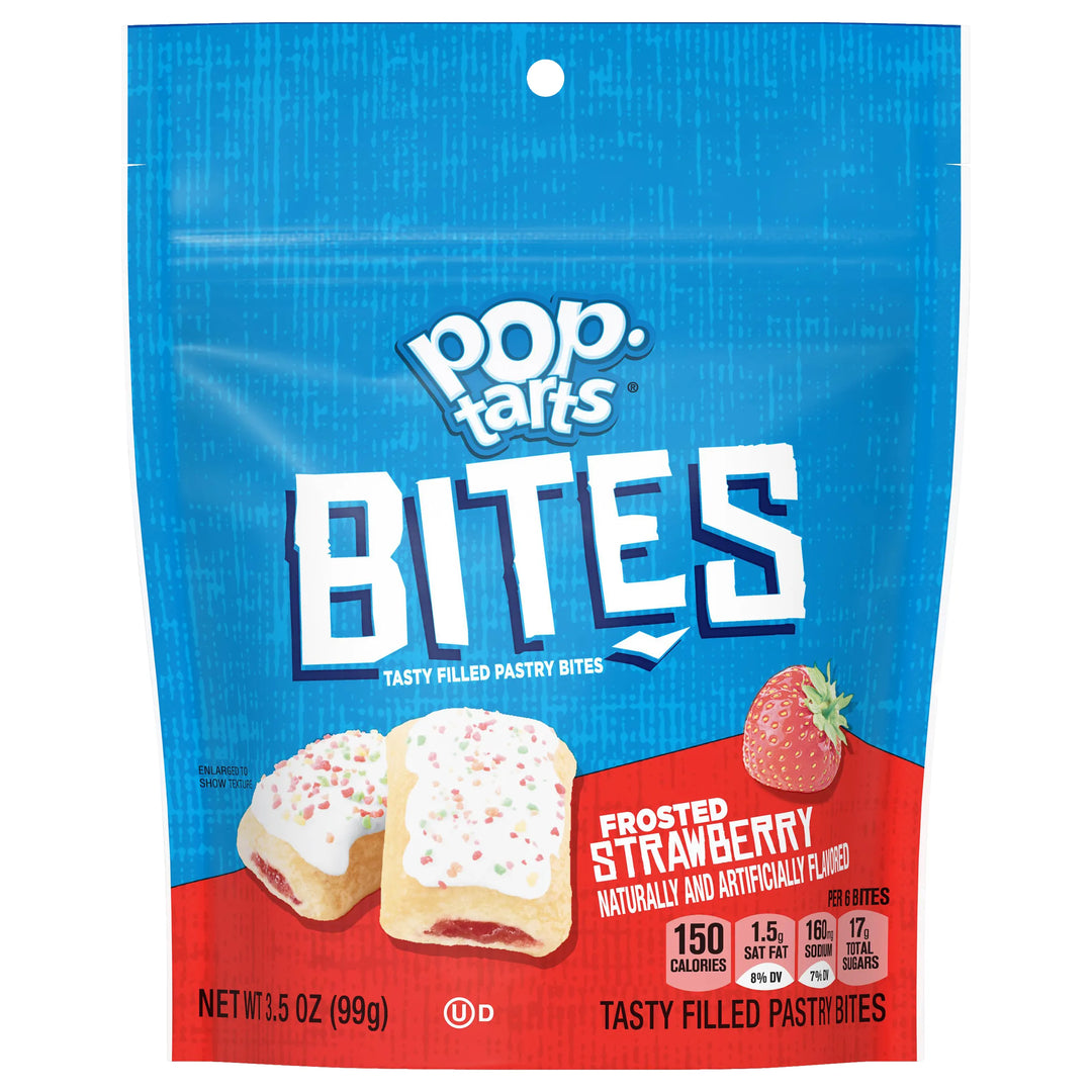 Pop-Tarts Frosted Strawberry Bites 99 g (6 Pack) Exotic Snacks Wholesale Montreal Quebec Canada