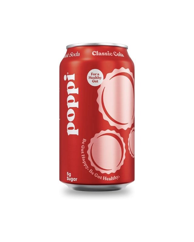 Poppi Classic Cola 355 mL (12 Pack) Non-Alcoholic Exotic Drinks Wholesale Montreal Quebec Canada