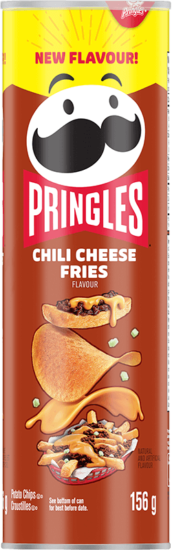 Pringles Chili Cheese Fries Chips 156 g (14 Pack) Exotic Snacks Wholesale Montreal Quebec Canada 