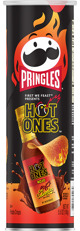 Pringles Hot Ones Los Calientes Rojo 156 g (14 Pack) Exotic Snacks Wholesale Montreal Quebec Canada 