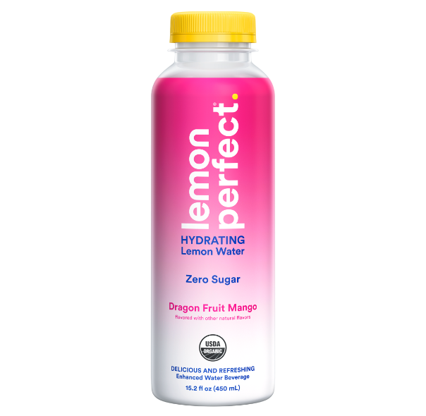 Lemon Perfect Dragonfruit Mango 450 mL (12 Pack) Exotic Drinks Wholesale Montreal Quebec Canada