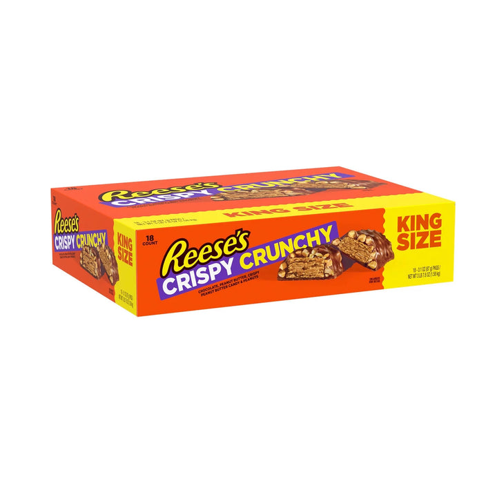 Reese's Crispy Crunchy King Size Bar 87 g (18 Pack) Exotic Candy Wholesale Montreal Quebec Canada