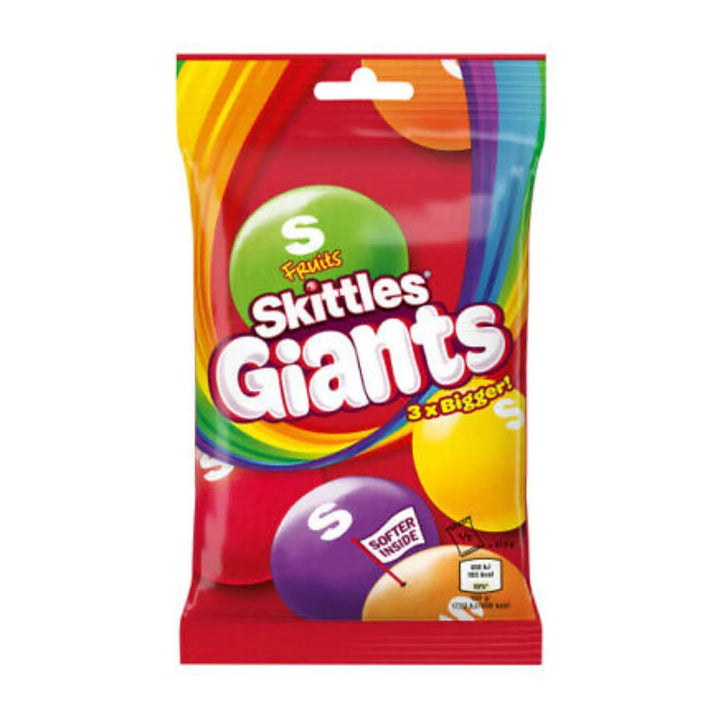 Skittles Giants Fruits 116 g (14 Pack) Exotic Candy Wholesale Montreal Quebec Canada