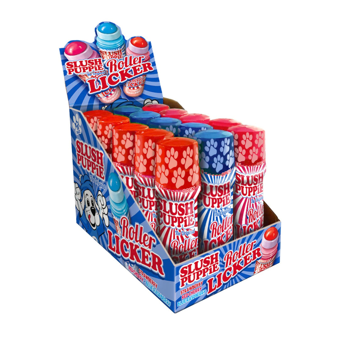Slush Puppie Roller Licker 60 mL (15 Pack) Exotic Candy Wholesale Montreal Quebec Canada