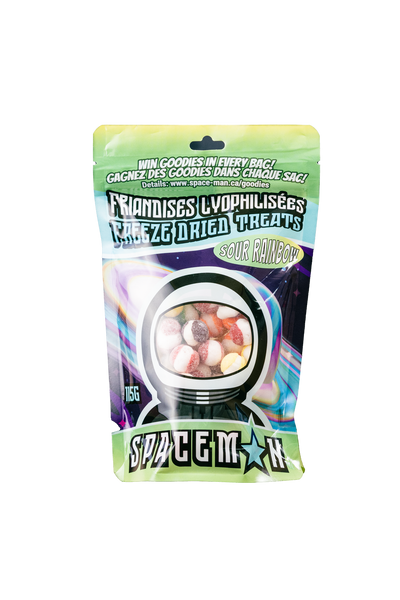  Spaceman Sour Rainbow 115 g (10 Pack) Exotic Freeze Dried Candy Wholesale Montreal Quebec Canada