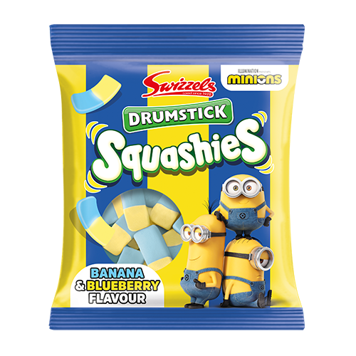 Swizzels Squashies Minions 110 g (12 Pack)