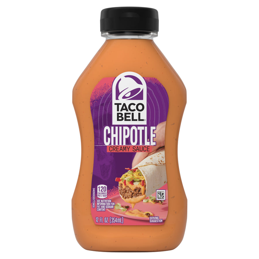 Taco Bell Creamy Chipotle Sauce 354 mL (8 pack) Spicy Sauce Wholesale Montreal Quebec Canada