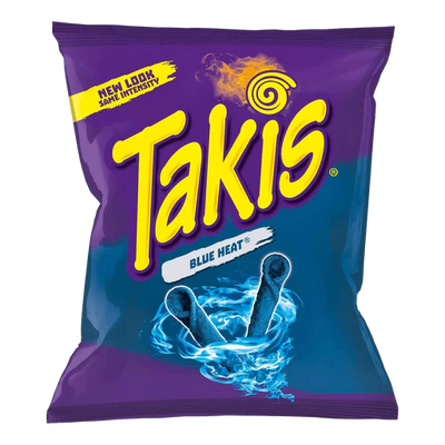 Takis Blue Heat 56.7 g (20 Pack) Exotic Snacks Wholesale Montreal Quebec Canada