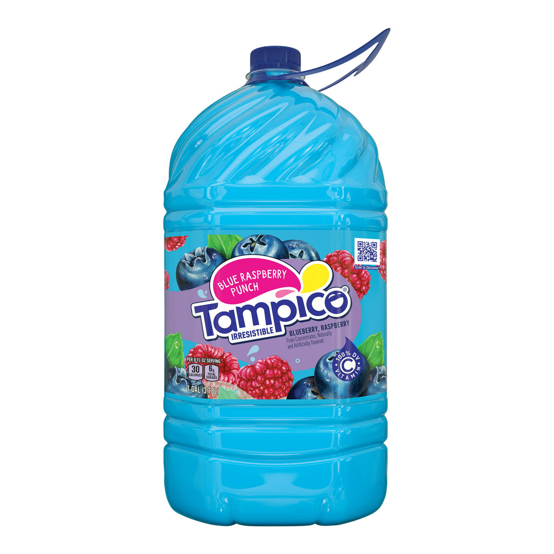 Tampico Blue Raspberry Punch 3.78 L (4 Pack) Exotic Drinks Wholesale Montreal Quebec Canada