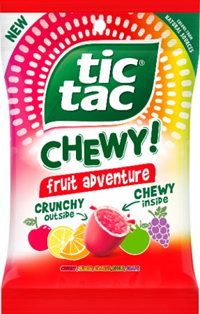 Tic Tac Chewy 80 g (12 Pack) Exotic Candy Wholesale Montreal Quebec Canada