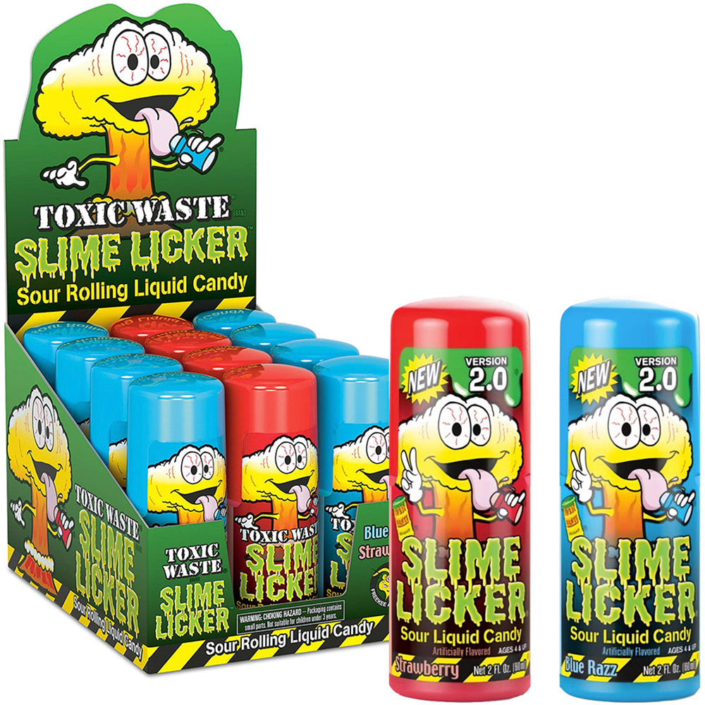 Toxic Waste Slime Licker 2.0 60 ml (12 Pack) Exotic Candy Wholesale Montreal Quebec Canada