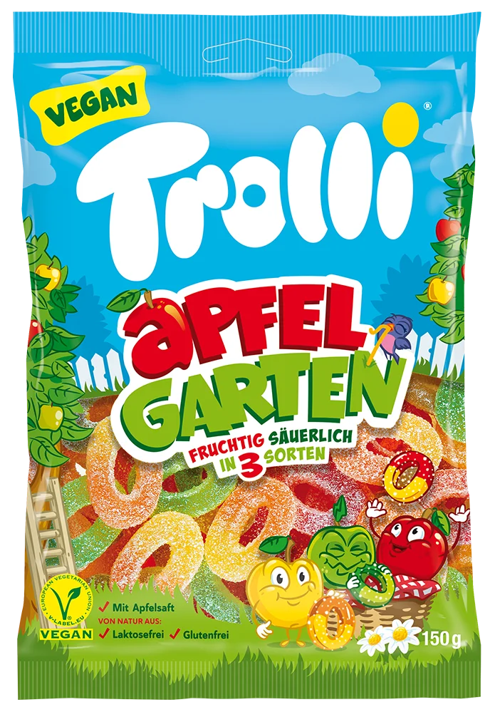 Trolli Apple Garden 150 g (20 Pack) Exotic Candy Wholesale Montreal Quebec Canada