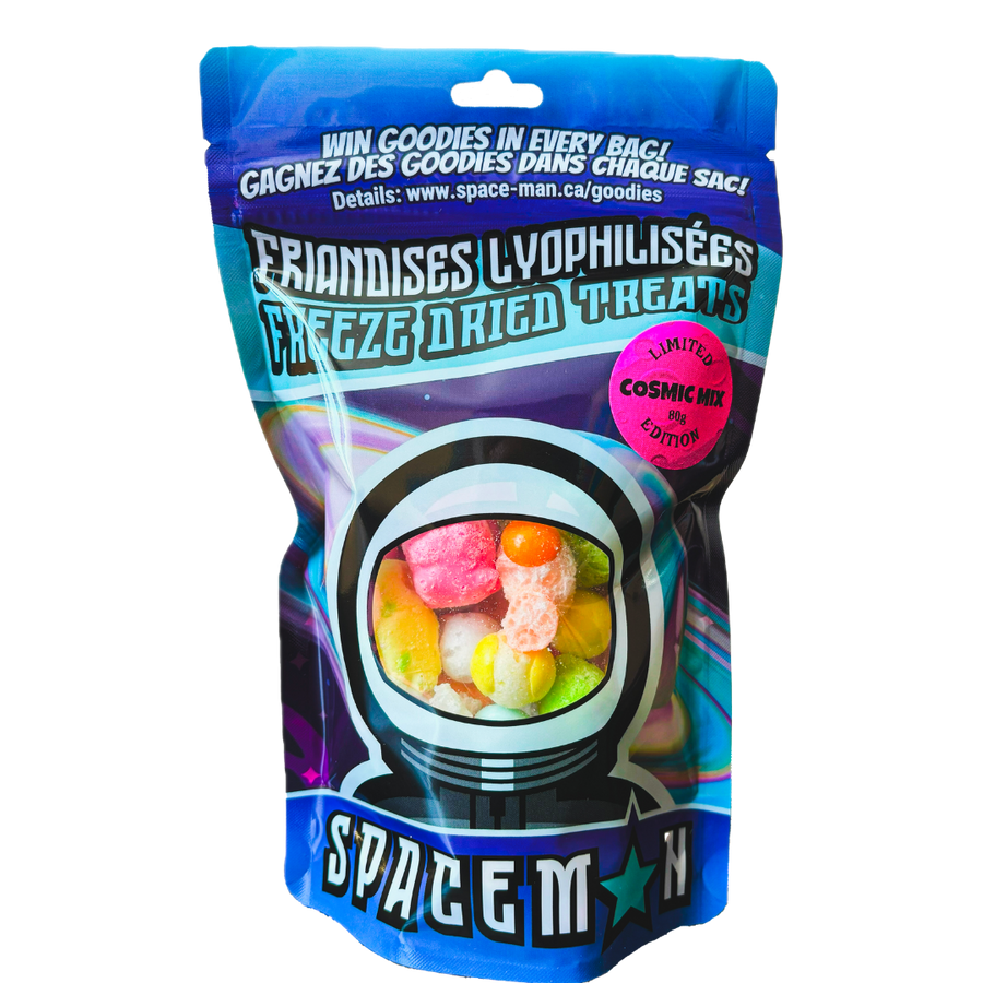 Spaceman Cosmic Mix 80 g (10 Pack) Exotic Candy Wholesale Montreal Quebec Canada