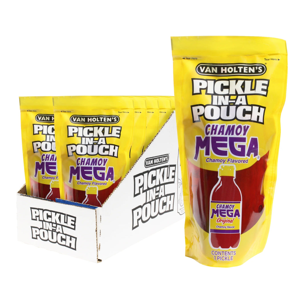 Van Holten's Jumbo Chamoy Mega Pickle 140 g (12 Pack) Exotic Snacks Wholesale Montreal Quebec Canada