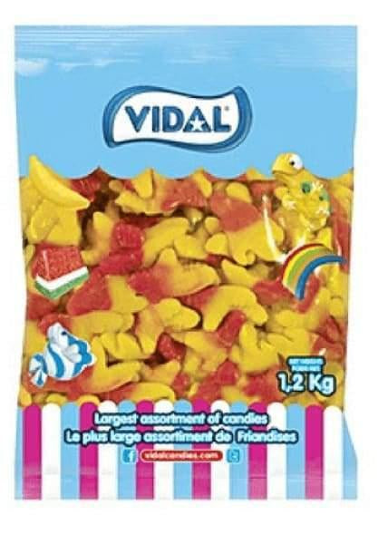 Vidal Bulk Gummi Chicken Feet 2 kg Exotic  BULK Candy Wholesale Montreal Quebec Canada