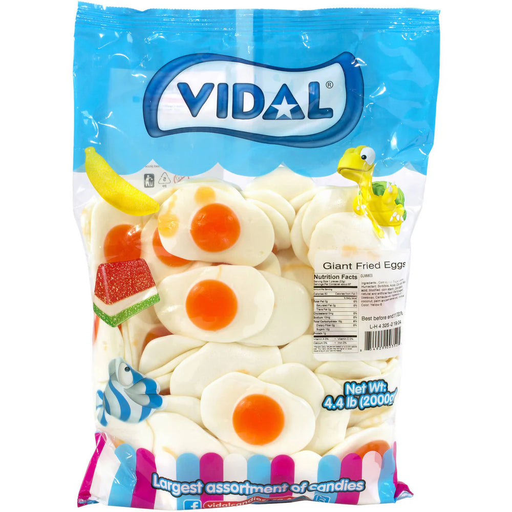 Vidal Bulk Mini Fried Eggs 1 kg Exotic BULK Candy Wholesale Montreal Quebec Canada