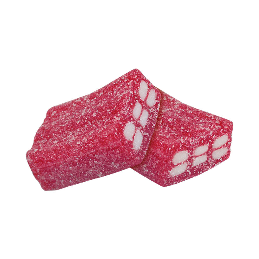 Vidal Bulk Strawberry Licorice Bricks 2 kg Exotic BULK Candy Wholesale Montreal Quebec Canada