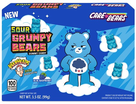 Warheads Sour Grumpy Bears Box 99 g (12 Pack) Exotic Candy Wholesale Montreal Quebec Canada