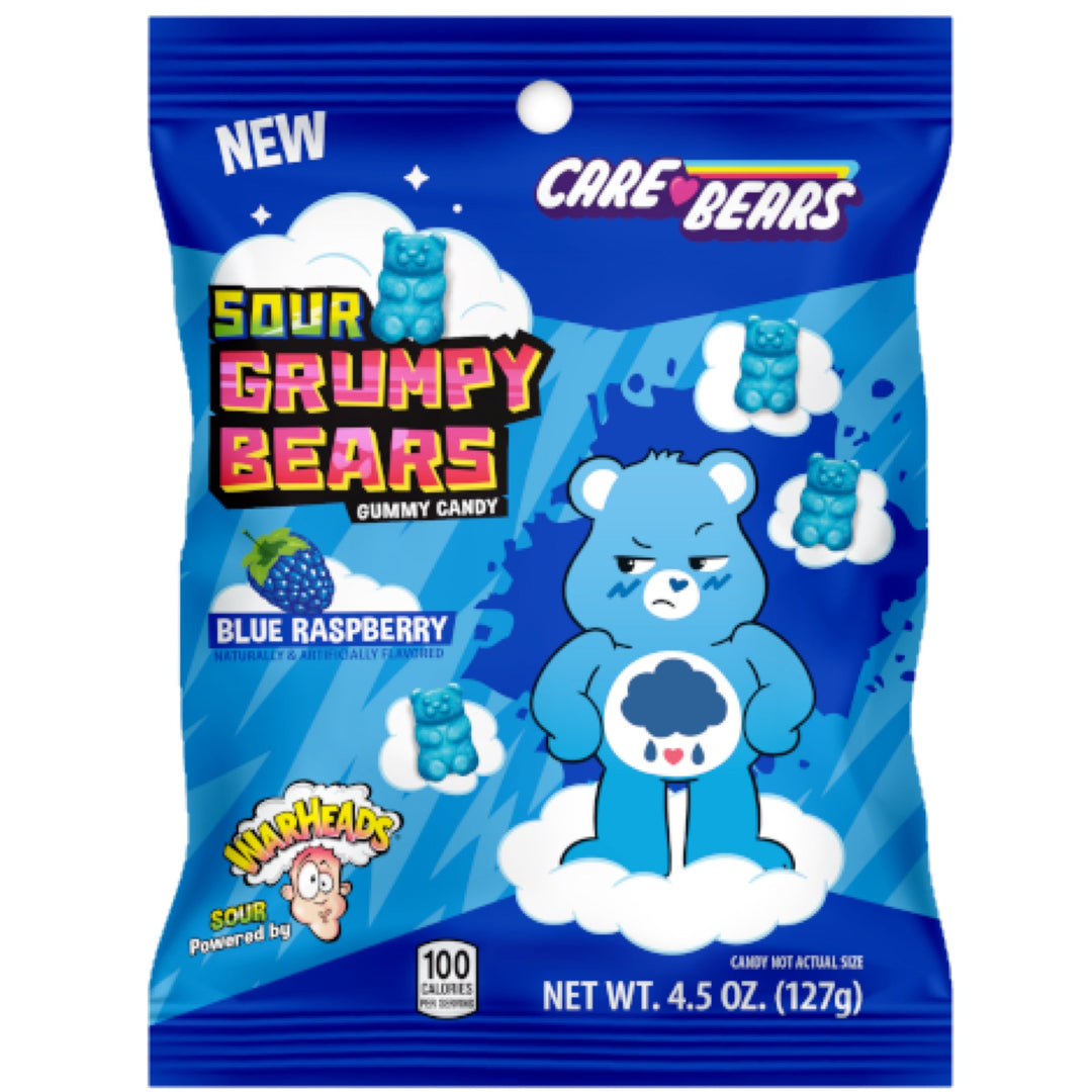 Warheads Sour Grumpy Bears 127 g (12 Pack) Exotic Candy Wholesale Montreal Quebec Canada