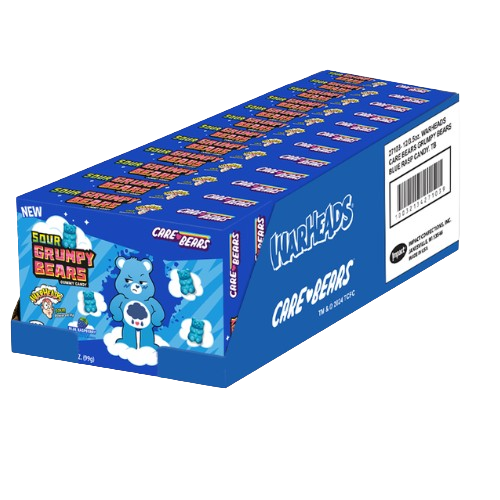 Warheads Sour Grumpy Bears Box 99 g (12 Pack) Exotic Candy Wholesale Montreal Quebec Canada