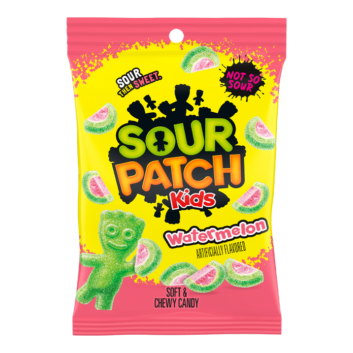 Sour Patch Kids Watermelon 102 g (12 Pack) Exotic Candy Wholesale Montreal Quebec Canada