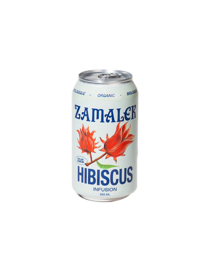 Zamalek Sparkling Hibiscus Juice 355 mL (24 Pack) Exotic Drinks Wholesale Montreal Quebec Canada