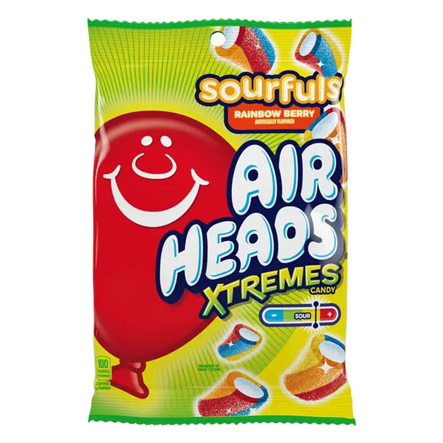 Airheads Xtremes Sourfuls Rainbow Berry 108 g (12 Pack) Exotic Candy Wholesale Montreal Quebec Canada