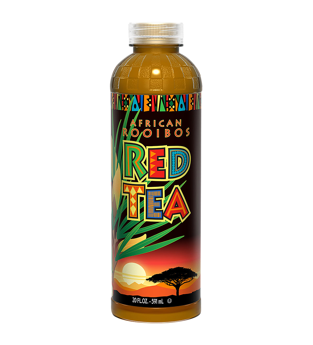 Arizona Mandela Red Tea 591 mL (24 Pack) Exotic Drinks Wholesale Montreal Quebec Canada