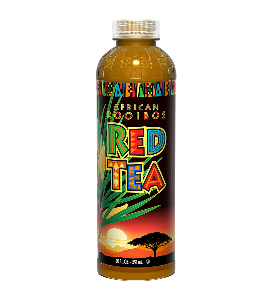 Arizona Mandela Red Tea 591 mL (24 Pack) Exotic Drinks Wholesale Montreal Quebec Canada