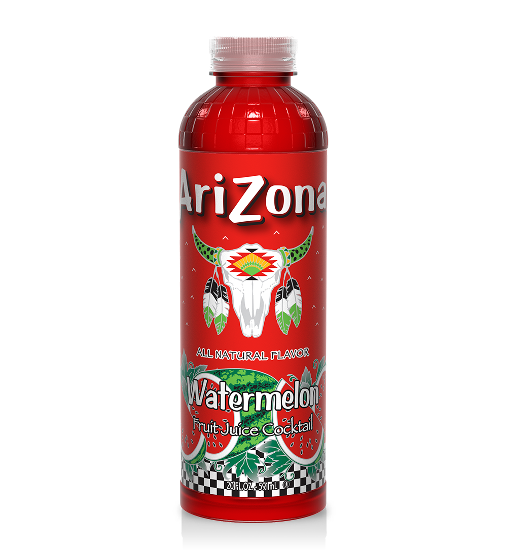 Arizona Watermelon 591 mL (24 Pack) Exotic Drinks Wholesale Montreal Quebec Canada