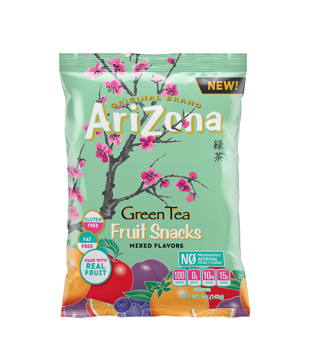 Arizona Green Tea Fruit Snacks 142 g (12 Pack) Exotic Candy Wholesale Montreal Quebec Canada