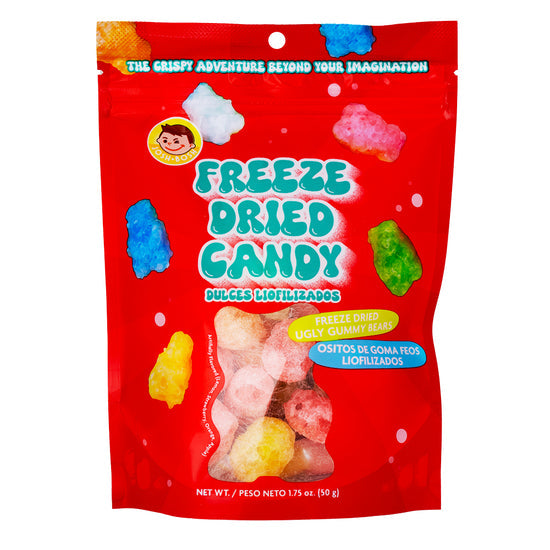 Josh Bosh Freeze Dried Ugly Gummy Bears 50 g (24 Pack) Exotic Candy Wholesale Montreal Quebec Canada