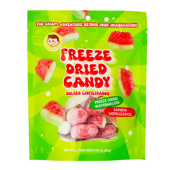 Josh Bosh Freeze Dried Watermelon Candy 56 g (24 Pack) Exotic Candy Wholesale Montreal Quebec Canada