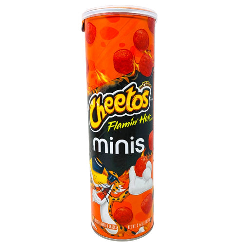 Cheetos Flamin' Hot Minis 102.7 g (12 Pack) Exotic Snacks Wholesale Montreal Quebec Canada