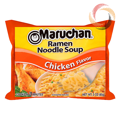 Maruchan Ramen Noodle Soup Pack Chicken Flavour 85 g (24 Pack) Exotic Snacks Wholesale Montreal Quebec Canada