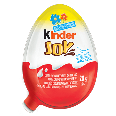 Kinder Joy 20 g (15 Pack) Exotic Candy Wholesale Montreal Quebec Canada