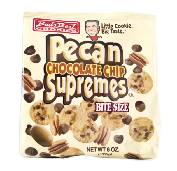 Bud's Best Pecan Chocolate Chip Supremes 170 g (12 Pack)