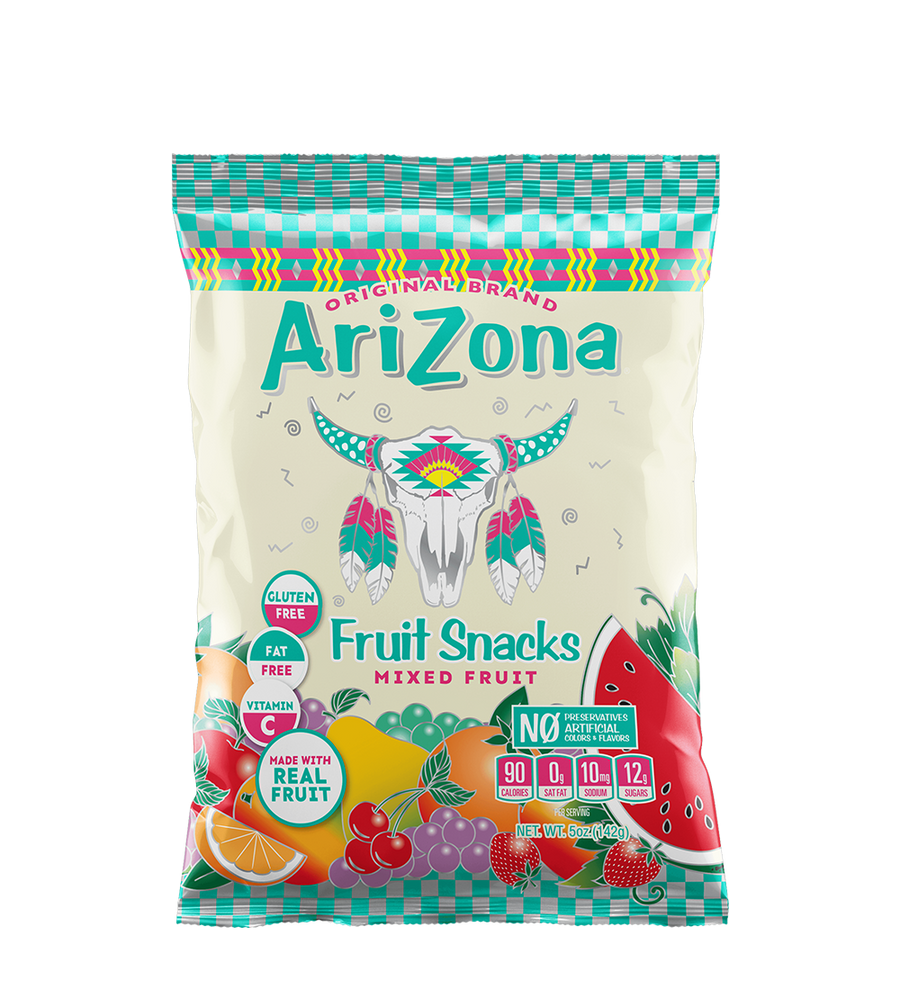 Arizona Mixed Fruit Snacks 142 g (12 Pack) Exotic Candy Wholesale Montreal Quebec Canada