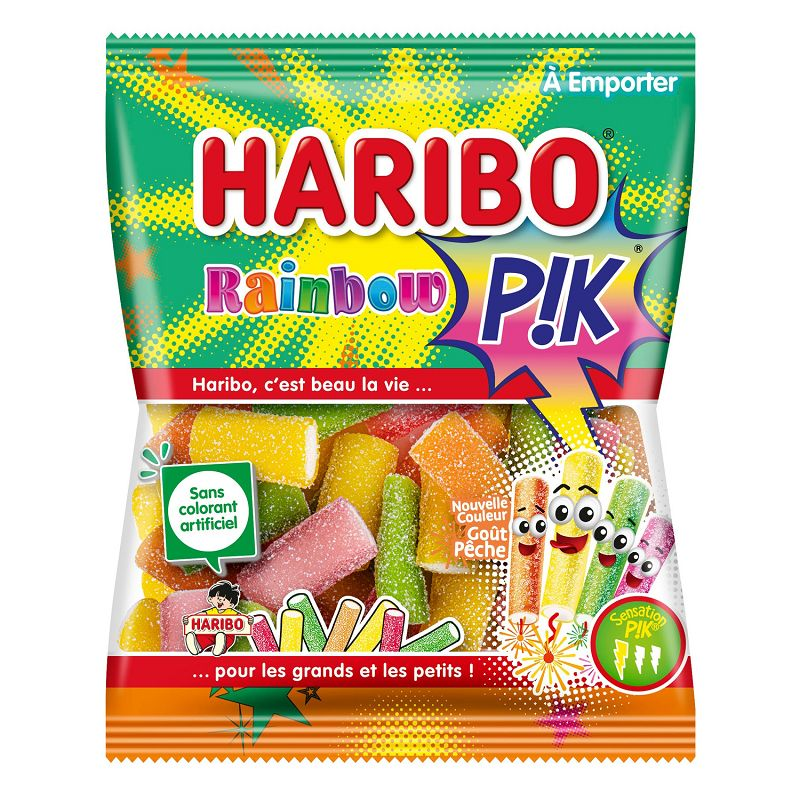 Haribo Rainbow P!K 120 g (30 Pack) Exotic Candy Wholesale Montreal Quebec Canada