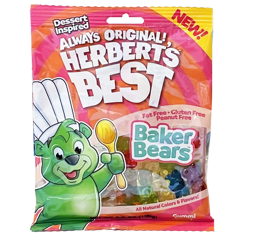 Herbert's Best Baker Bears 100 g (12 Pack) Exotic Candy Wholesale Montreal Quebec Canada