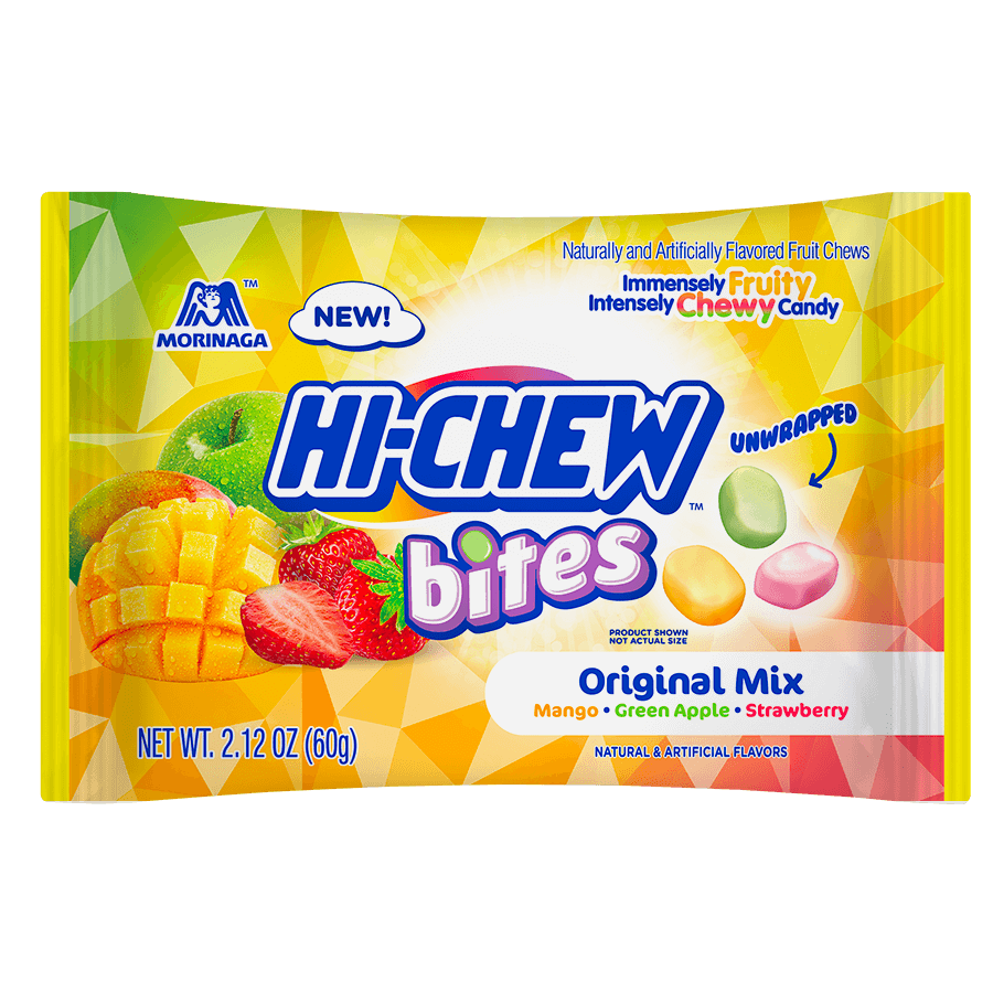 Hi-Chew Bites Original Mix 60 g (12 Pack) Exotic Candy Wholesale Montreal Quebec Canada