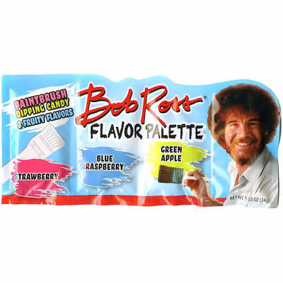 Bob Ross Flavor Palette Dipping Candy 24 g (18 Pack) Exotic Candy Wholesale Montreal Quebec Canada