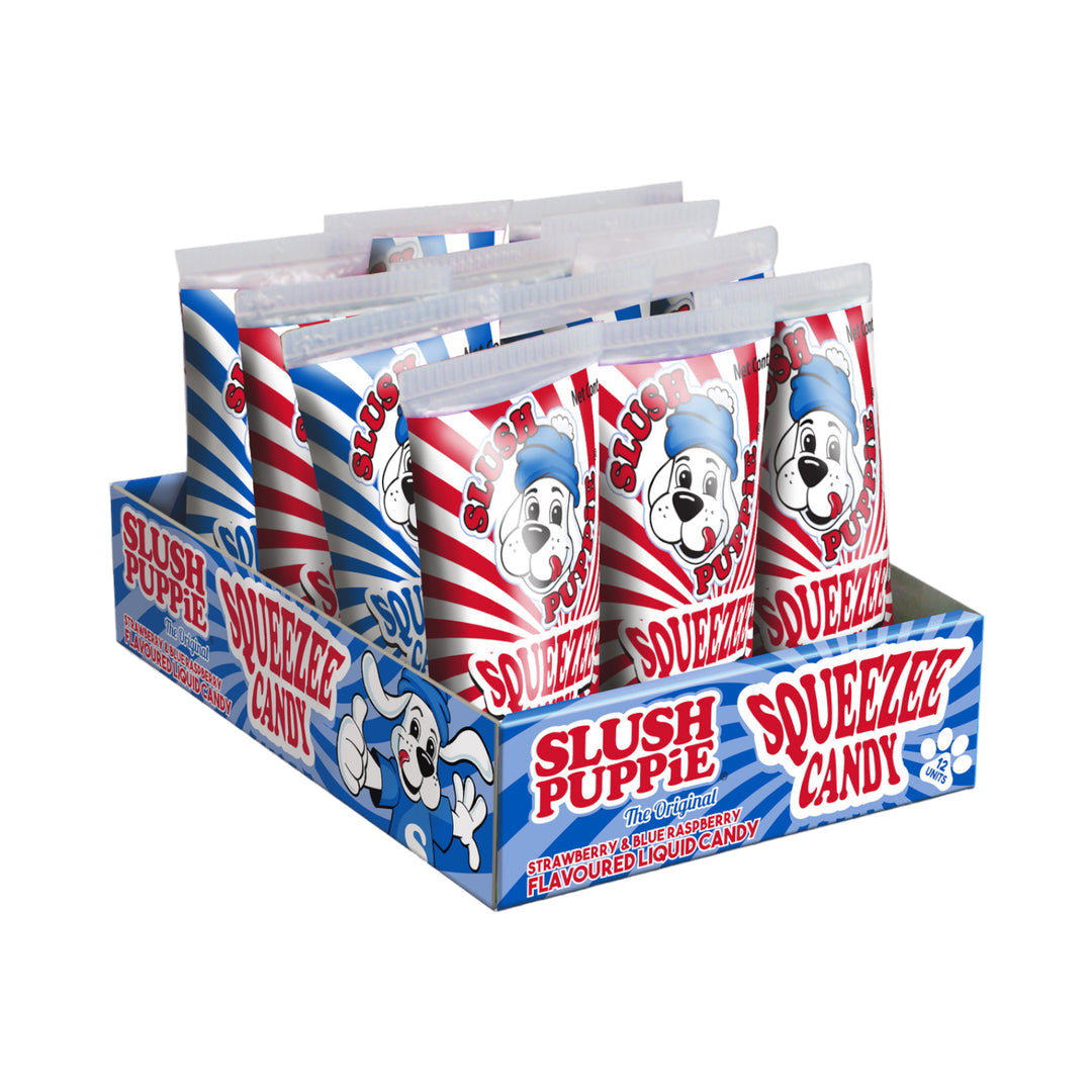 Slush Puppie Squeeze Candy 60 g (12 Pack)