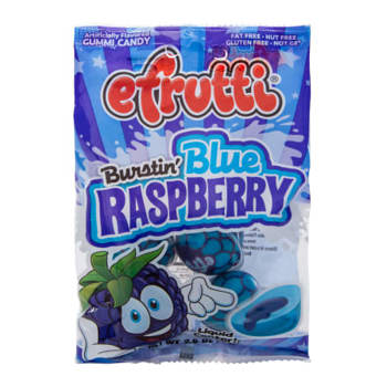 eFrutti Burstin' Blue Raspberry 75 g (12 Pack) Exotic Candy Wholesale Montreal Quebec Canada