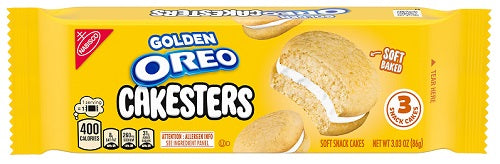 Oreo Golden Cakesters 86 g (8 Pack) Exotic Snacks Wholesale Montreal Quebec Canada