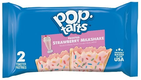 Pop-Tarts Frosted Strawberry Milkshake 96 g (6 Pack) Exotic Snacks Wholesale Montreal Quebec Canada