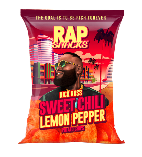 Rick Ross Sweet Chili Lemon Pepper Chips 71 g (16 Pack)