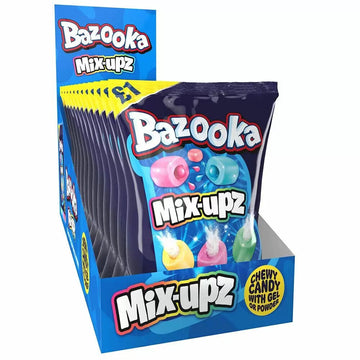 Bazooka Mix-Upz 120 g (12 Pack) Exotic Candy Wholesale Montreal Quebec Canada