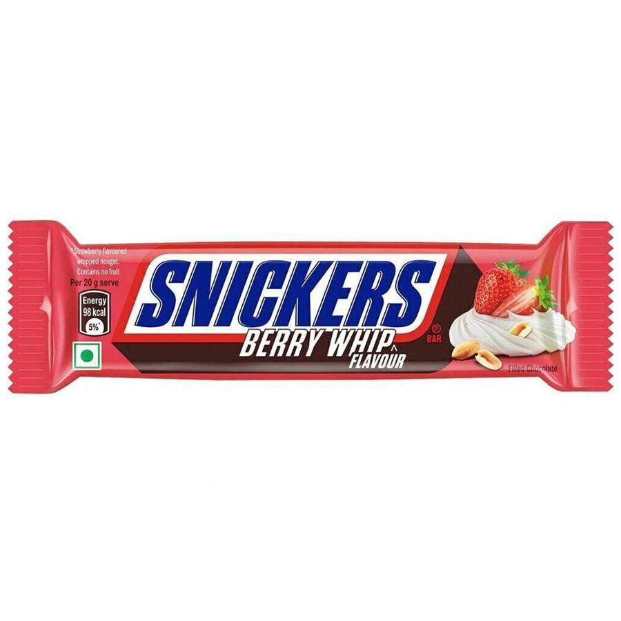 Snickers Berry Whip Chocolate Bar 42 g (15 Pack) Exotic Snacks Wholesale Montreal Quebec Canada